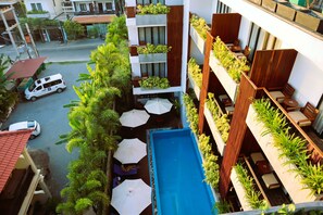 Habitación Premier con 2 camas individuales | Exterior