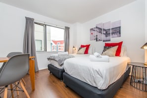 Apartment, 1 Bedroom | 1 bedroom, iron/ironing board, free WiFi, bed sheets
