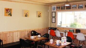 Shared fridge, microwave