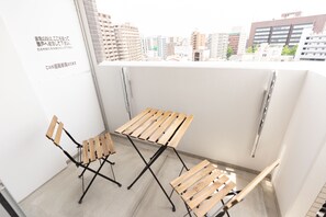 Modern Room | Terrace/patio - Residence Tenjinn Minami (Fukuoka)