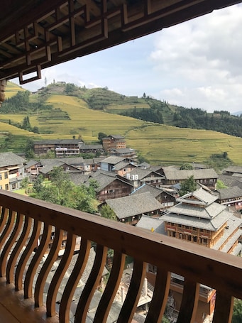 Deluxe Family Room, Balcony | Balcony view. Pingan Hotel