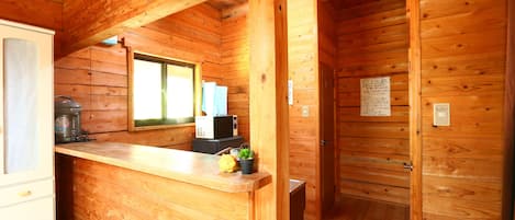 Log House For 5 Pax | Bed sheets