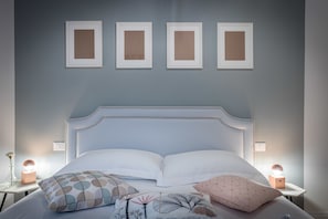 Exclusive Room (Grazia) | Premium bedding, desk, laptop workspace, free cots/infant beds