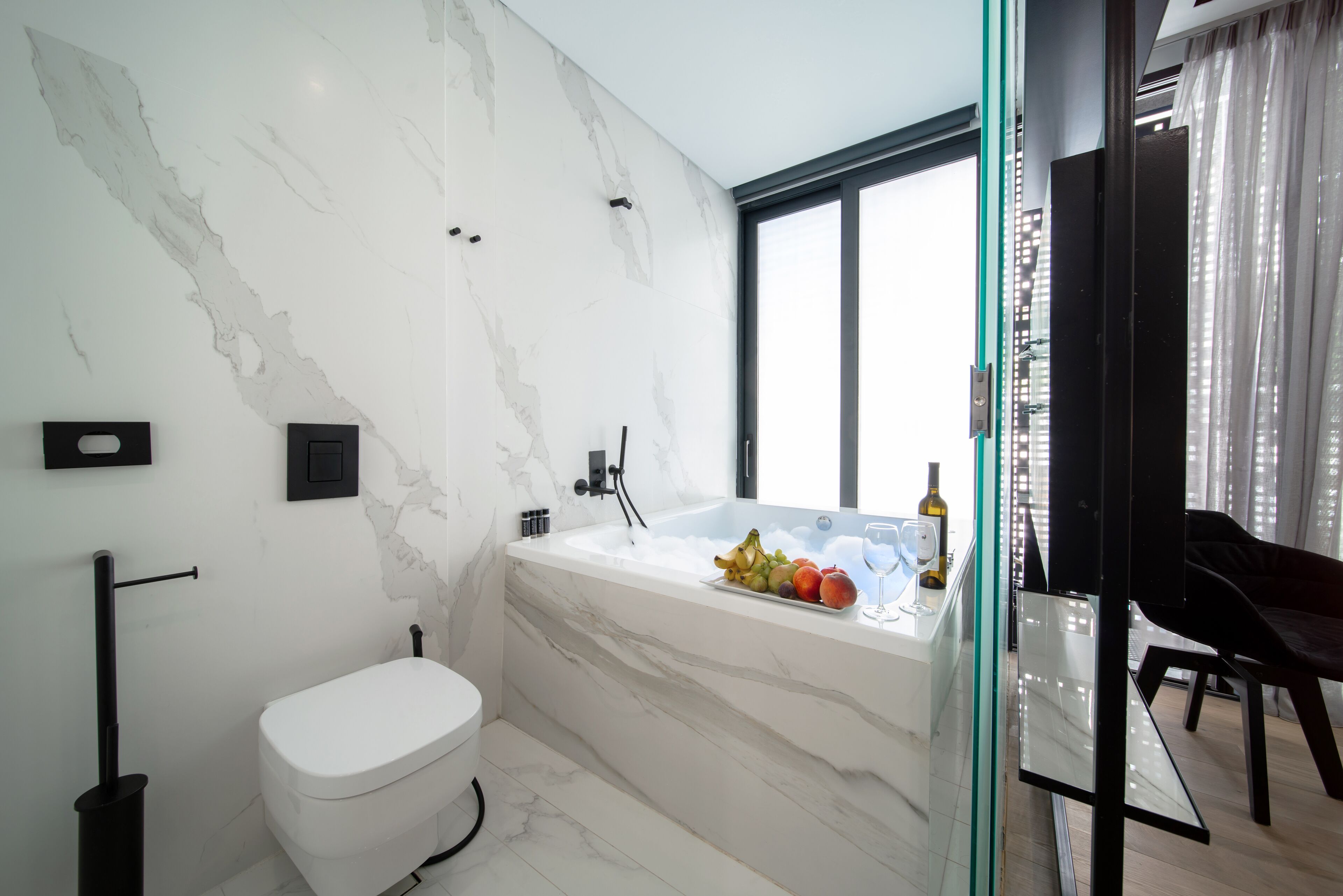 Suite – executive, 1 soverom, massasjebadekar (Front View, 303) | Privat boblebad