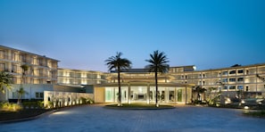 Front of property – evening/night