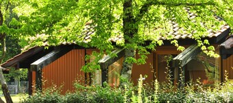 Quiet chalet for 6, swimming pool, tennis court, in the heart of the Landes forest