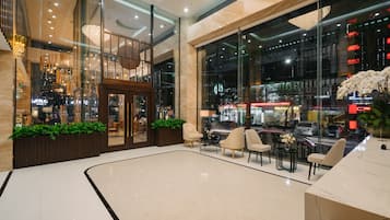 Interior entrance
