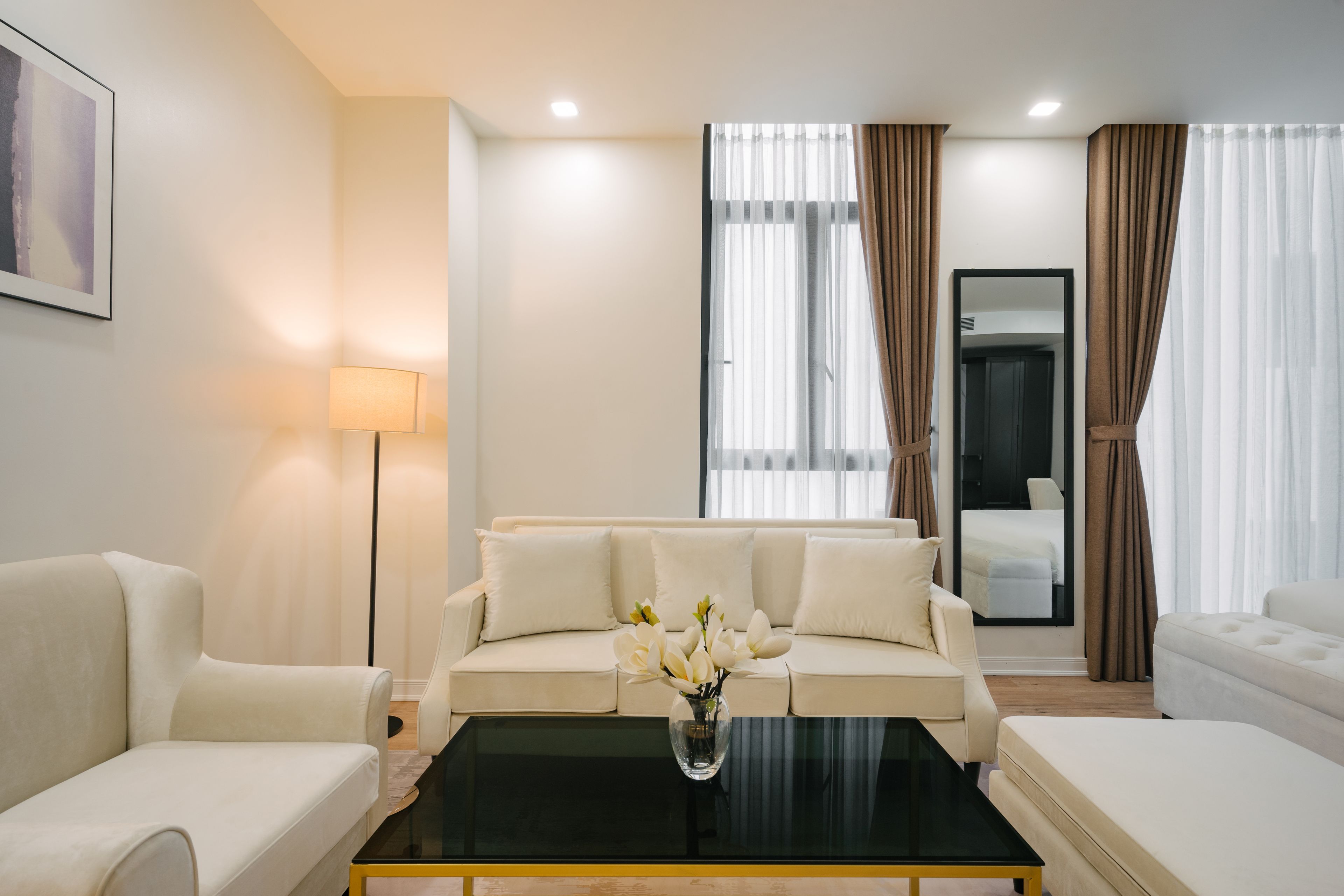 suite | living area | smart tv