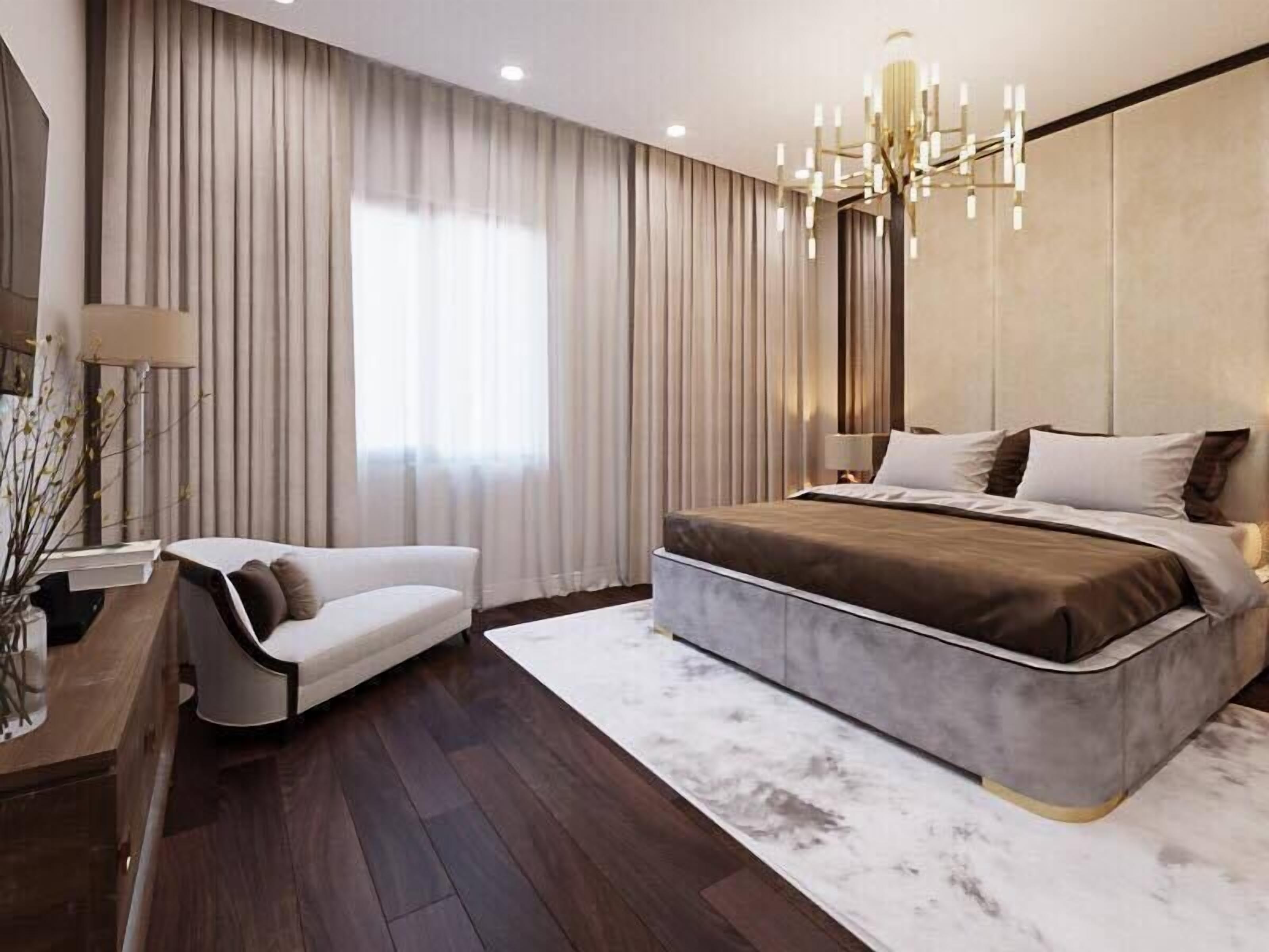 penthouse | free minibar items, desk, blackout curtains, soundproofing