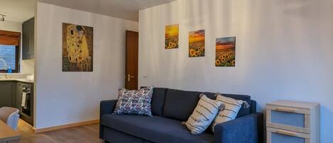 Appartamento (1 Bedroom) | Area soggiorno
