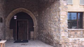 Entrée de l’hébergement