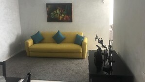 Apartment, 2 Bedrooms | Living area - Appartement Meriem (Casablanca)