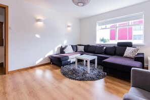 Apartment, 2 Bedrooms | Living area - Central Apartment (Selfoss)
