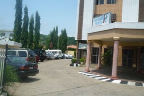 Entrada de la propiedad