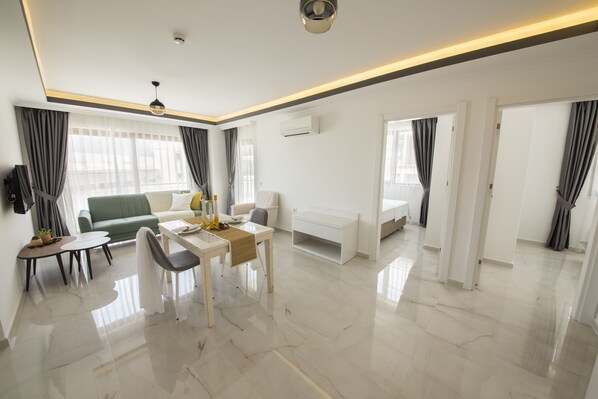 Superior Condo, 2 Bedrooms, City View | Interior - Cedrus Suites (Kas)
