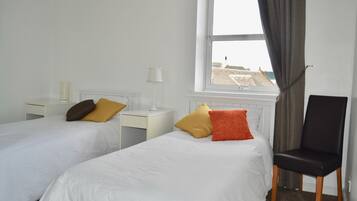 City Apartment, 2 Bedrooms, City View | Laptop workspace, iron/ironing board, free WiFi, bed sheets
