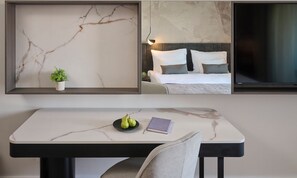 Superior double room with balcony | Premium bedding, down duvets, pillow-top beds, in-room safe -  Aminess Florian & Godler Hotel  (Karlovac)