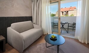 Superior double room with balcony | Premium bedding, down duvets, pillow-top beds, in-room safe -  Aminess Florian & Godler Hotel  (Karlovac)