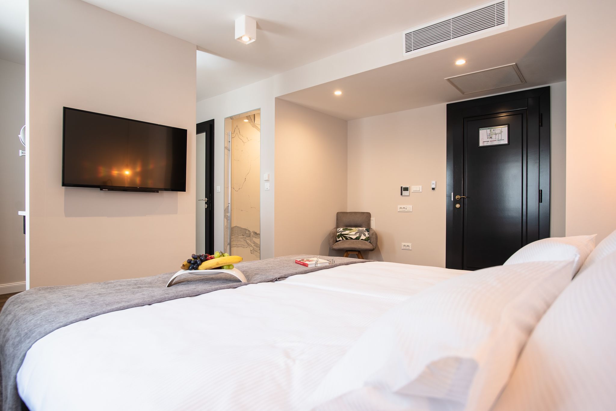 comfort double or twin room, 1 bedroom, private bathroom, garden view | premium bedding, down duvets, pillow-top beds, in-room safe