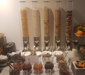 Daily buffet breakfast (EUR 10 per person)