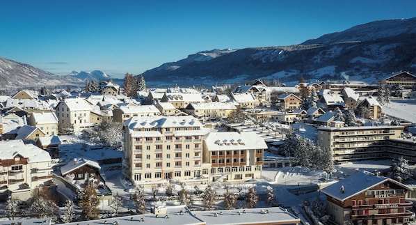 Façade de l’hébergement