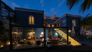 Front of property – evening/night