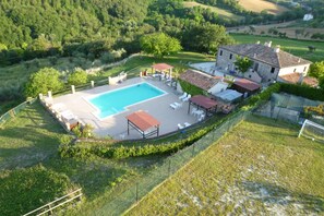 Aerial view - Agriturismo Il Boschetto (Arcevia)