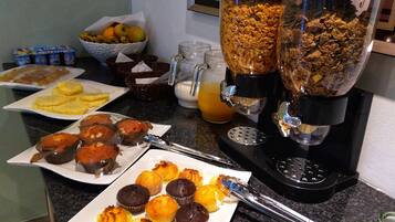 Free daily full breakfast