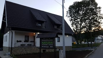 Facciata della struttura