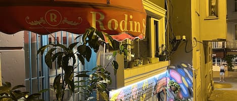 Fachada de la propiedad