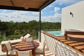 Penthouse Deluxe | Terraza o patio