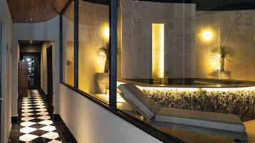 Façade de l’hébergement - soirée/nuit