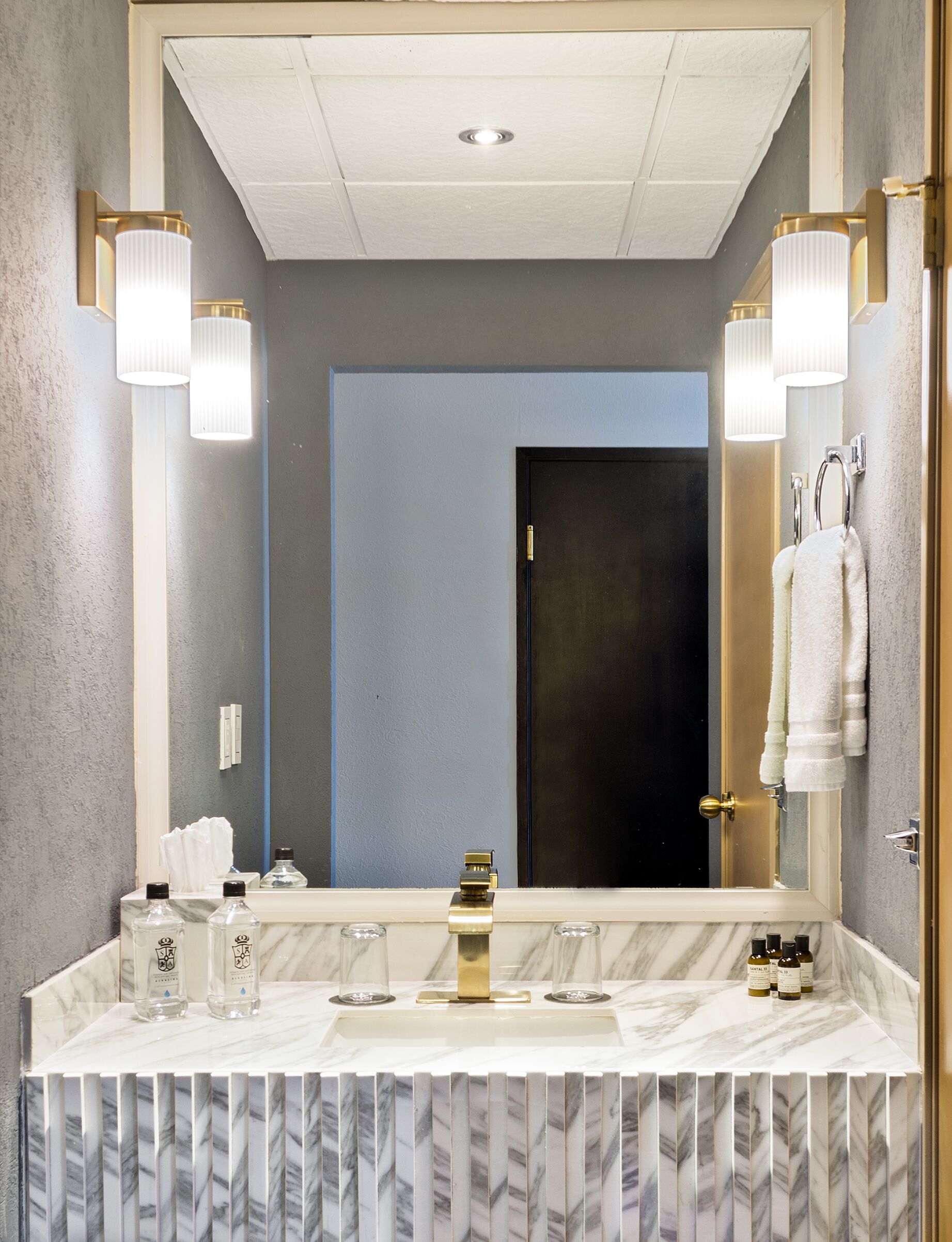 luxury | bathroom | combined shower/bathtub, deep-soaking bathtub, hydromassage showerhead