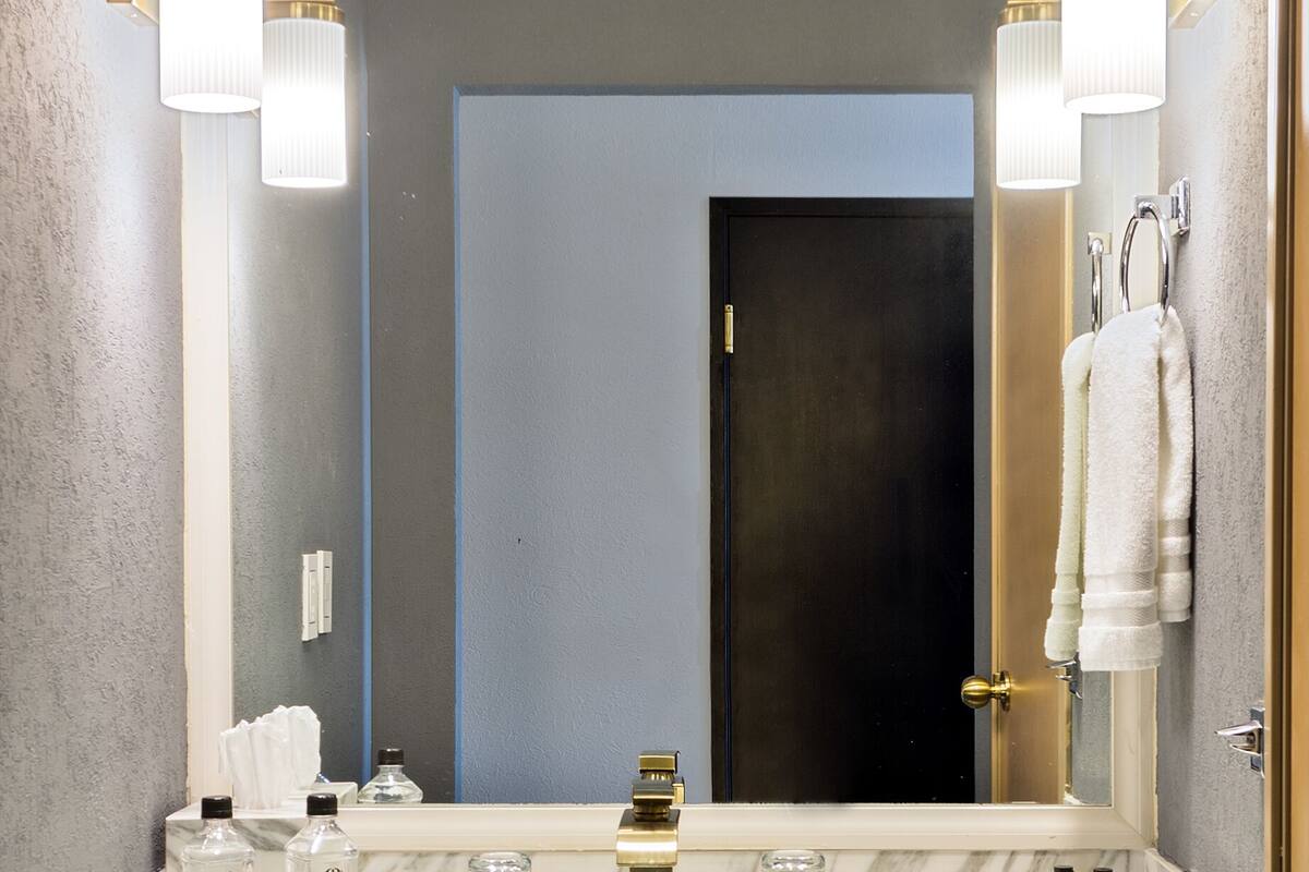 luxury | bathroom | combined shower/bathtub, deep-soaking bathtub, hydromassage showerhead