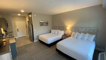 Premium bedding, pillow-top beds, individually decorated