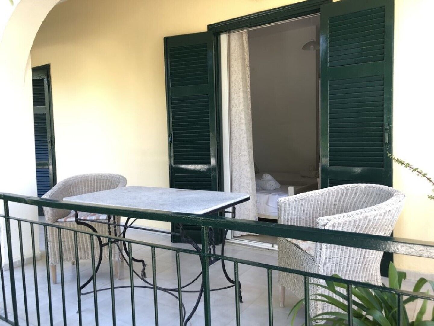 Enceinte de l’hébergement