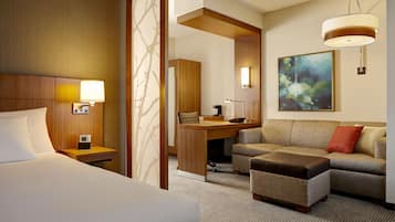 Room, 1 King Bed with Sofa bed | Premium bedding, in-room safe, desk, laptop workspace