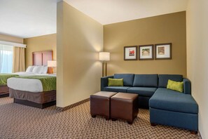 Suite, 2 Queen Beds, Non Smoking | Pillowtop beds, desk, blackout drapes, iron/ironing board - Comfort Inn & Suites Florence Center Area (Florence)