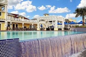 Una piscina climatizada