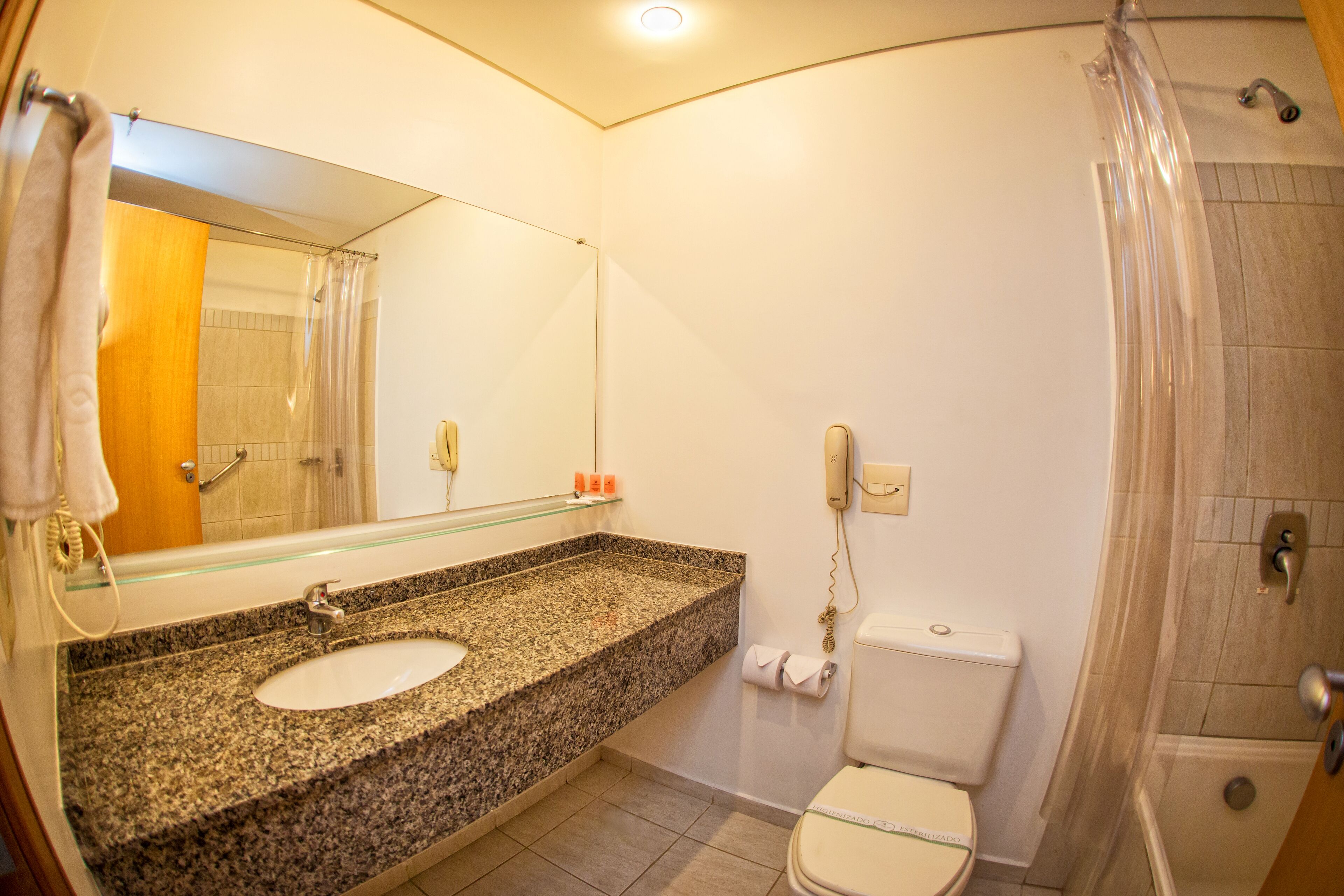 room | bathroom | shower, free toiletries, hair dryer, towels