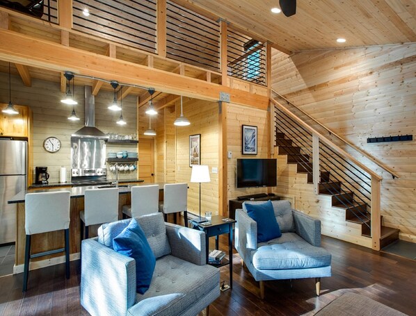 Kamin, DVD-Player, Computerbildschirme