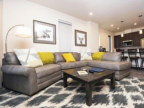TV, fireplace, DVD player
