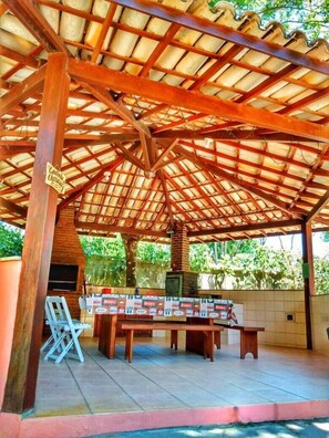 Opções para refeição ao ar livre