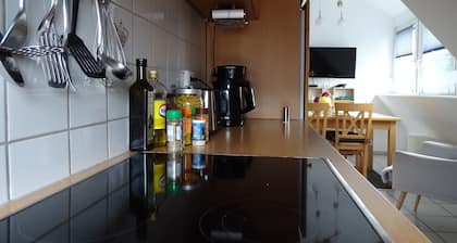 Huoneisto Nettetalissa lähellä Venloa. Hyvää ryhmää!