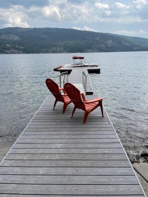 Property grounds - McCall Lakefront Cabin with Dock & Stunning Views (McCall)
