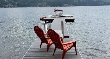 McCall Lakefront Cabin with Dock & Stunning Views