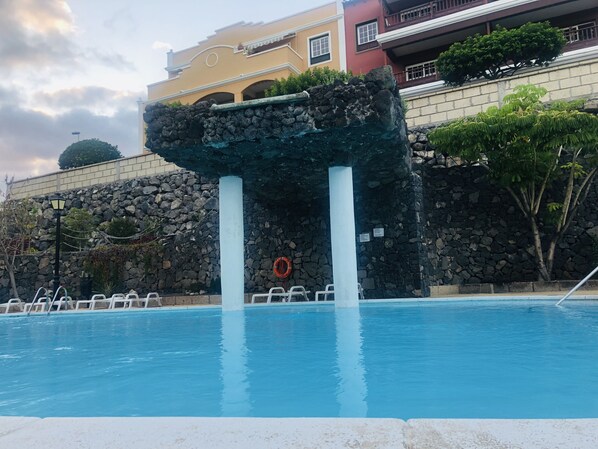 Alberca al aire libre 