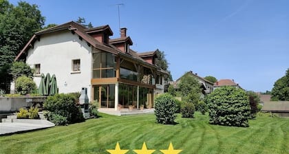 Gîte n ° 1804 Haut-Jura with Spa and sauna, classified 3 ears by Gîtes de France