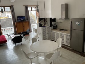 Fridge, microwave, oven, stovetop - Apto Loft San Agustin 202 (Cartagena)