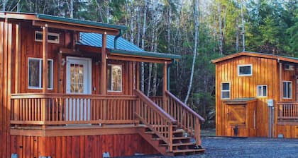 Sol Duc Den- East · Sol Duc Den-East, A tiny cabin with big adventures